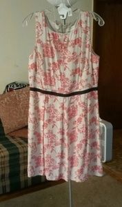 Patterned dress from LOFT Outlet
